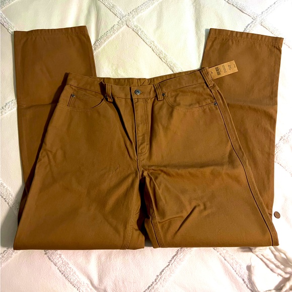 Duluth Trading Co Other - Men's Duluth Trading Co. Fire Hose 5 Pocket Jean, Brown, 36 x 36 NWT